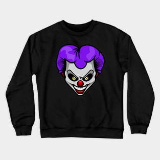 Creepy Clown Crewneck Sweatshirt